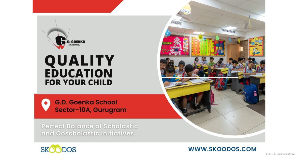 Quality Education for your child in GD Goenka 10A Gurugram